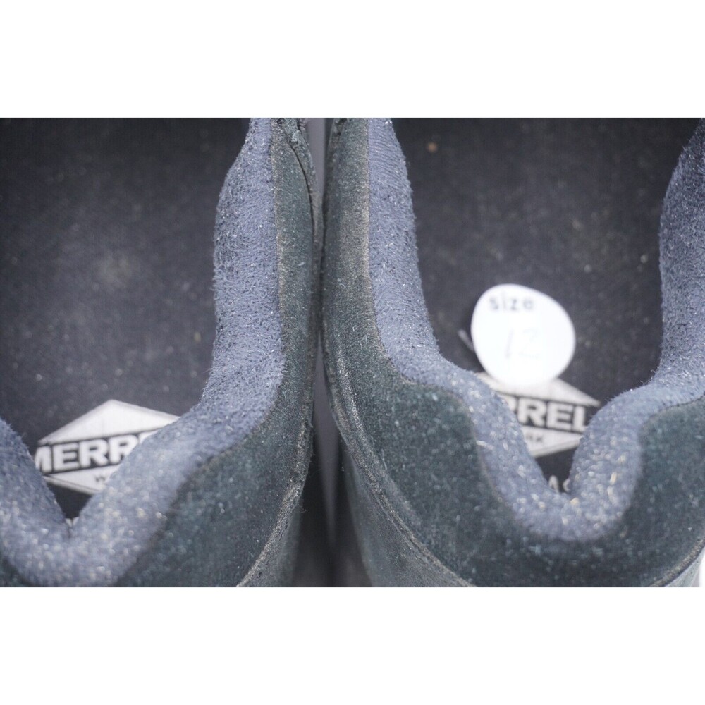 Merrell Shoes Men's Sz 12 J17629 Sutton Moc AC Pro Slip Resistant Work Steel Toe - Picture 5 of 7